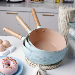 Stainless Steel Yukihira Pan Non-stick Soup Pot with Cover