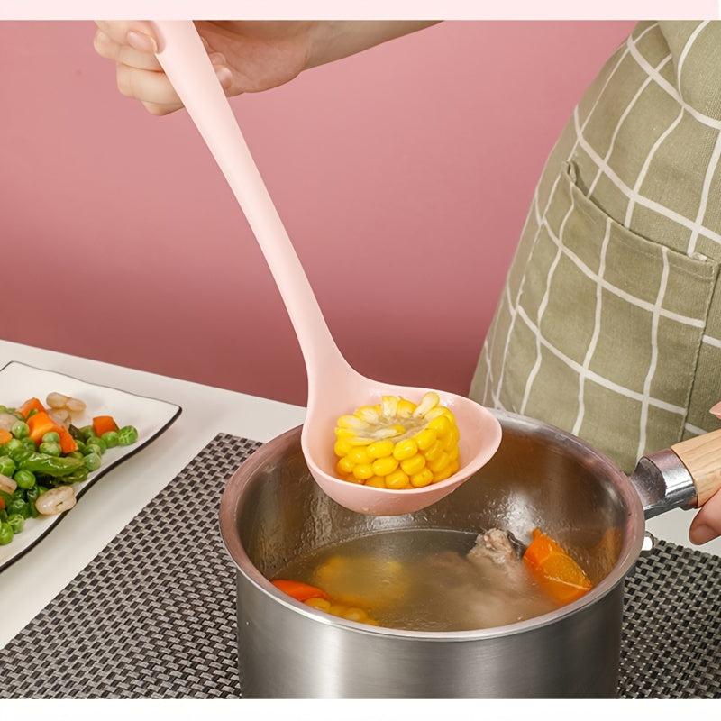 5pc Silicone Wok Spoon Set Non-stick Kitchen Utensils