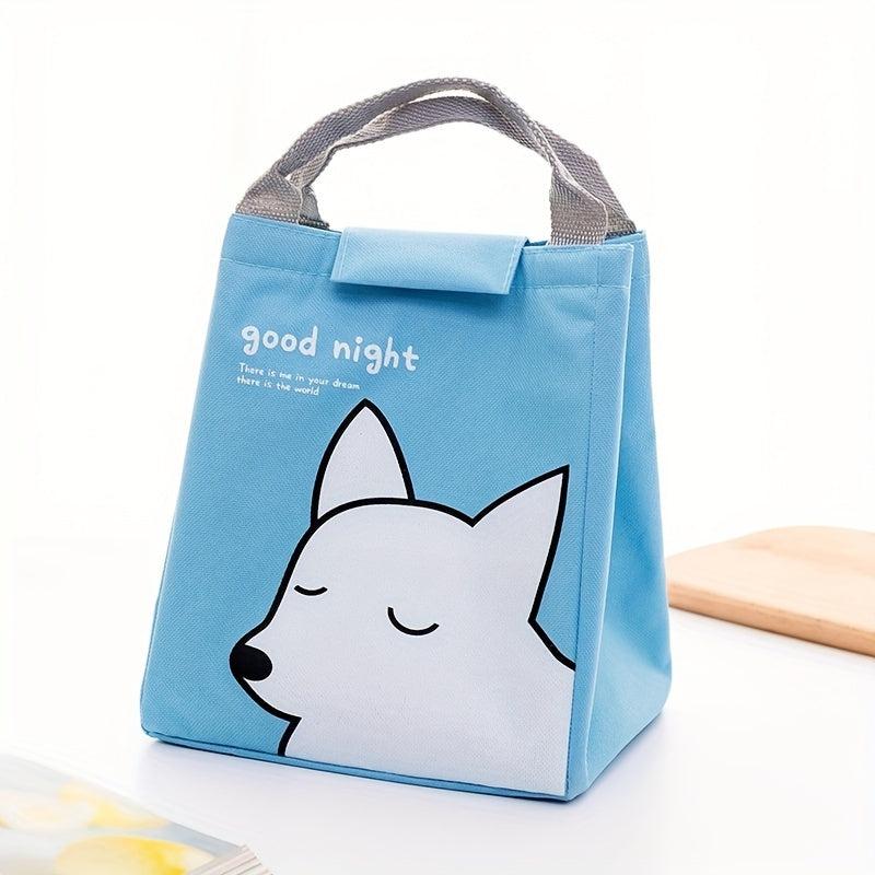 Waterproof Animal Lunch Box Bag Insulated Thermal Bento Bag