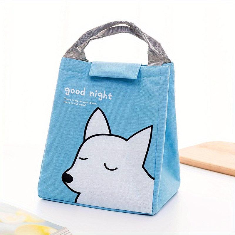Waterproof Animal Lunch Box Bag Insulated Thermal Bento Bag