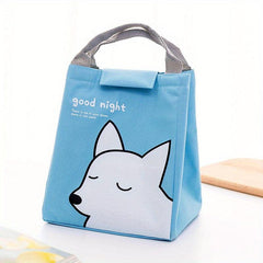 Waterproof Animal Lunch Box Bag Insulated Thermal Bento Bag