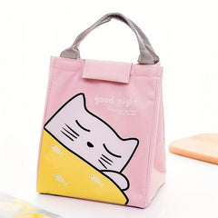 Waterproof Animal Lunch Box Bag Insulated Thermal Bento Bag