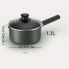 1pc Nonstick Frying Pan Cookware Set with Lid