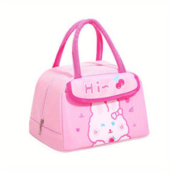 Large Lunch Tote Bag with Aluminum Foil Insulation