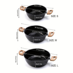 Nonstick Soup Pot Small Cooking Pot for Frying Steaming