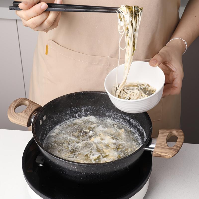 Nonstick Soup Pot Small Cooking Pot for Frying Steaming