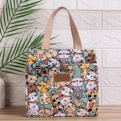 Waterproof Insulated Lunch Box Bag for Students and Office Workers