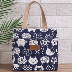 Waterproof Insulated Lunch Box Bag for Students and Office Workers