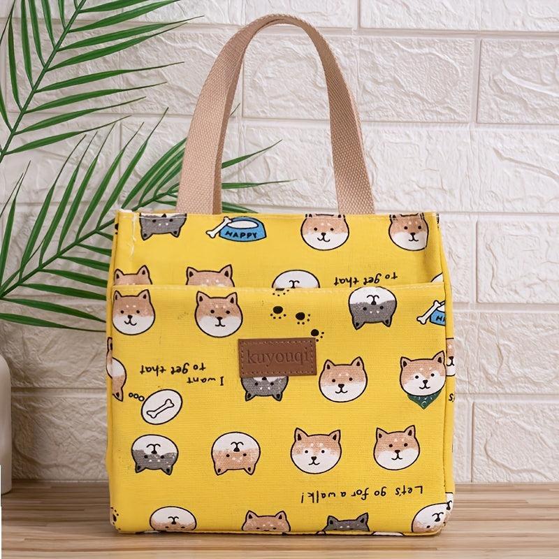 Waterproof Insulated Lunch Box Bag for Students and Office Workers