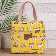 Waterproof Insulated Lunch Box Bag for Students and Office Workers