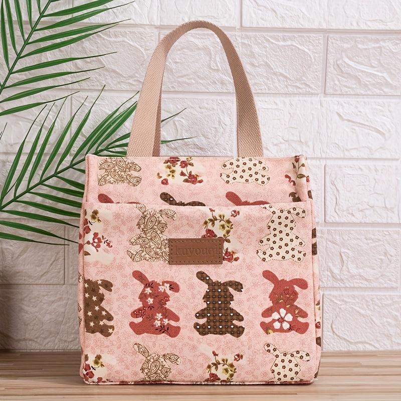 Waterproof Insulated Lunch Box Bag for Students and Office Workers