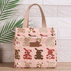 Waterproof Insulated Lunch Box Bag for Students and Office Workers