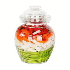 2500ml Glass Pickle Jar with Lid for Fermentation