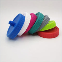 4pcs Mason Jar Silicone Lids Wide Mouth Sealed Lids 86mm