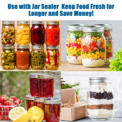 Vacuum Sealer For Jar Vacuum Sealing Kit - Portable Pump