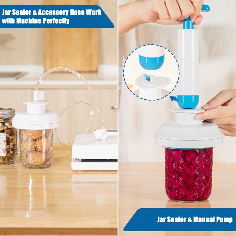 Vacuum Sealer For Jar Vacuum Sealing Kit - Portable Pump