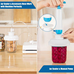 Vacuum Sealer For Jar Vacuum Sealing Kit - Portable Pump
