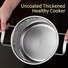 7.87'' Non-Stick Soup Pot with Stainless Steel Handle & Lid