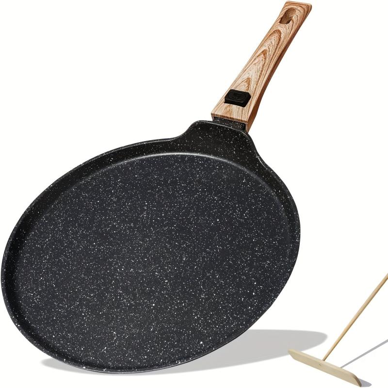 27cm Crepe Pan Nonstick Dosa Tortilla Pan Induction PFOA