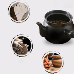 1pc Ceramic Casserole Pot Professional Potion Cooker with Sand Boil Pot