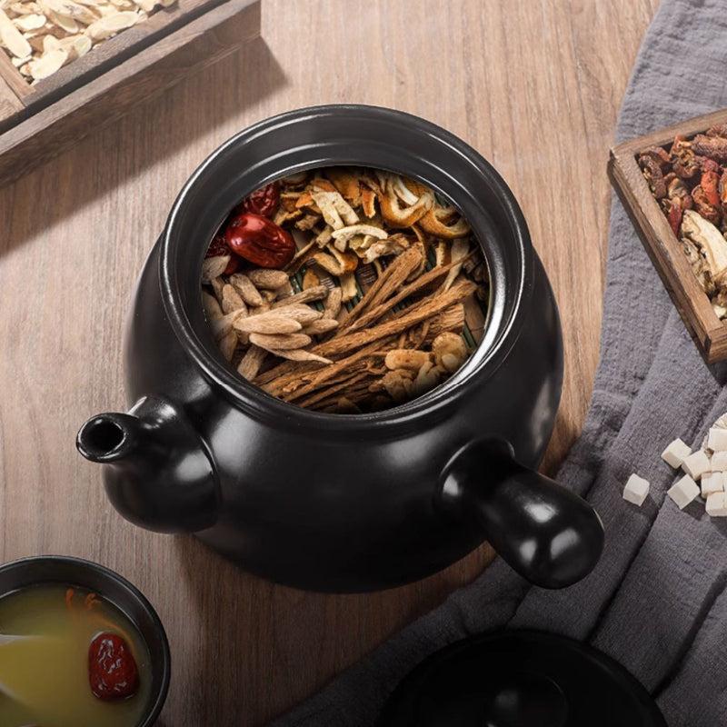 1pc Ceramic Casserole Pot Professional Potion Cooker with Sand Boil Pot