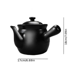 1pc Ceramic Casserole Pot Professional Potion Cooker with Sand Boil Pot
