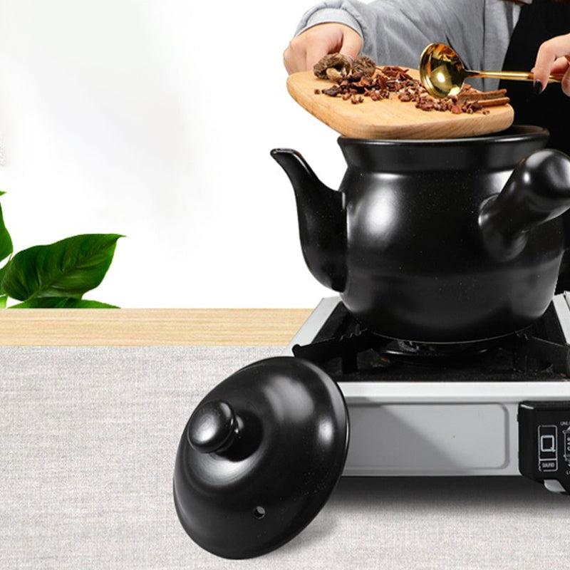 1pc Ceramic Casserole Pot Professional Potion Cooker with Sand Boil Pot