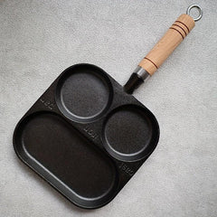 Cast Iron Breakfast Omelette Pot, Non-Stick, Healthy & Durable
