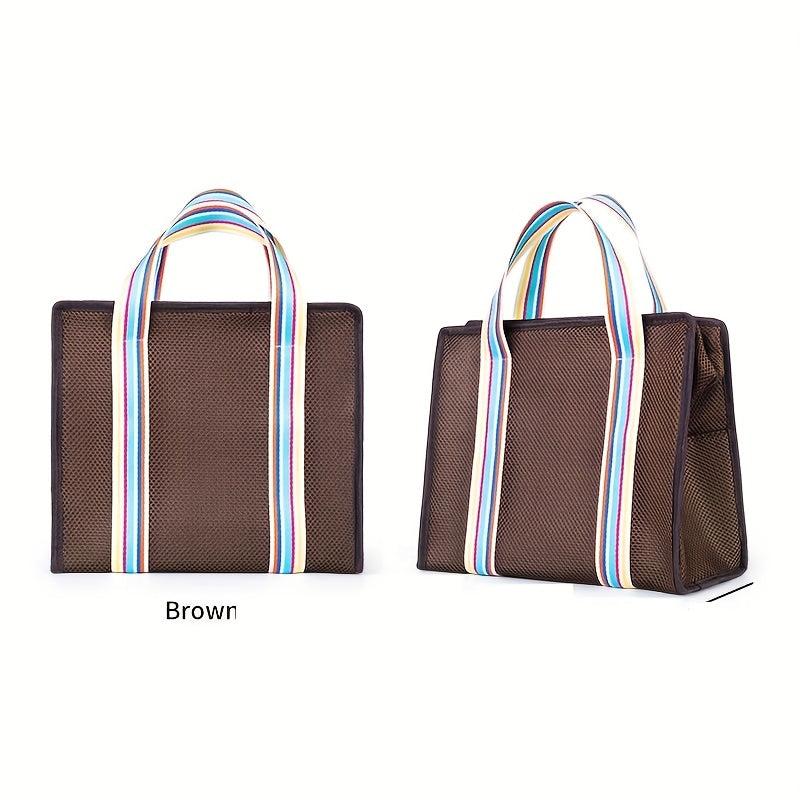 Large Insulated Cooler Bag for Lunch Beach Picnic Work Travel Freezable Tote