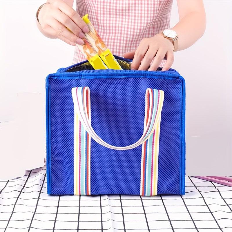 Large Insulated Cooler Bag for Lunch Beach Picnic Work Travel Freezable Tote