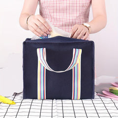 Large Insulated Cooler Bag for Lunch Beach Picnic Work Travel Freezable Tote