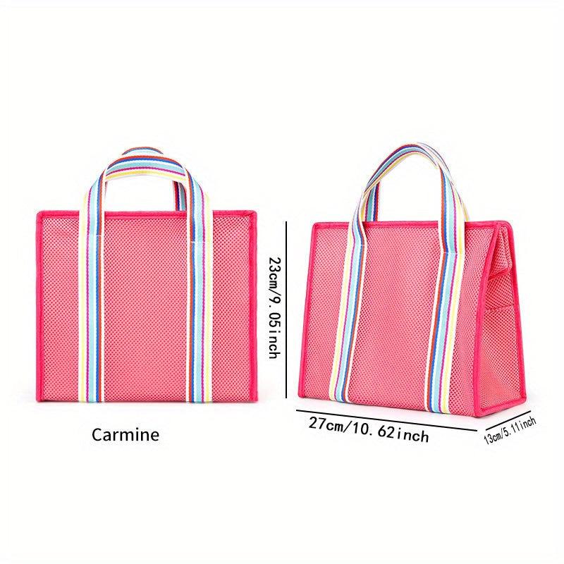 Large Insulated Cooler Bag for Lunch Beach Picnic Work Travel Freezable Tote
