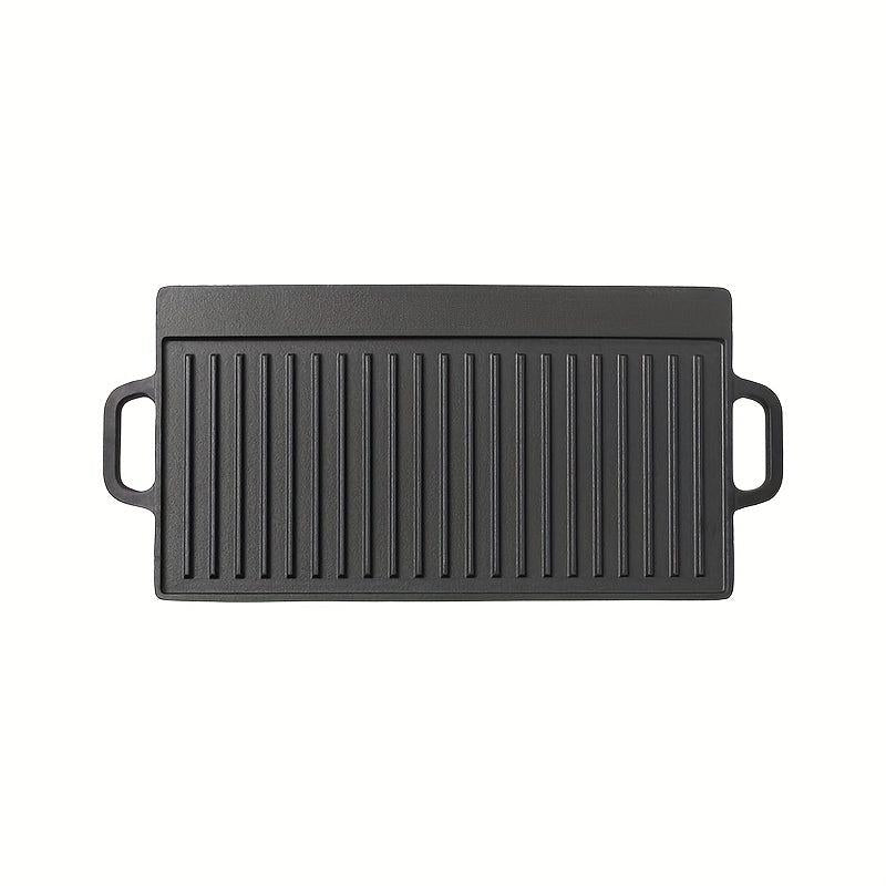 Cast Iron Reversible Griddle - Outdoor Cooking Skillet