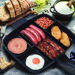 Non Stick Divided Meal Skillet 38 Grill Pan