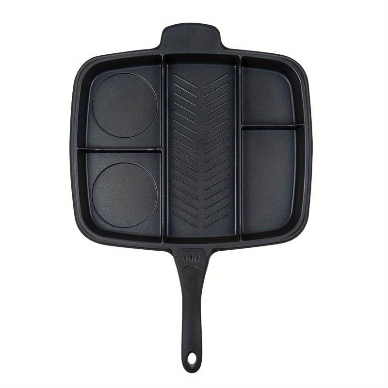 Non Stick Divided Meal Skillet 38 Grill Pan