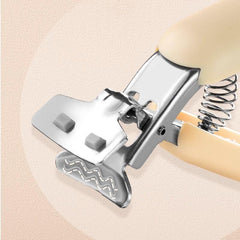 3pcs Hot Plate Gripper Stainless Steel Anti-scalding Clip Set