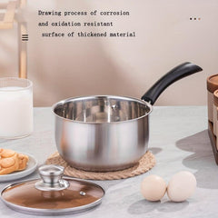 1pc Stainless Steel Saucepan 16-18cm Kitchen Utensils