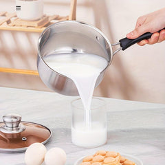 1pc Stainless Steel Saucepan 16-18cm Kitchen Utensils