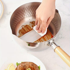 Stainless Steel Covered Small Cooking Pot Instant Noodle Pot