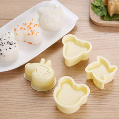 DIY Rice Ball Mold Cartoon Animal Shape Onigiri