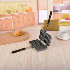 Non Stick Double Side Waffle Baking Mold Pan Iron Waffle Maker Mini Pan