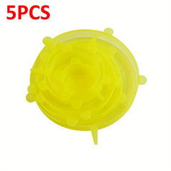 Silicone Stretch Lids Reusable Food Bowl Covers Multifunctional Fresh Keeping