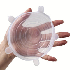Silicone Stretch Lids Reusable Food Bowl Covers Multifunctional Fresh Keeping