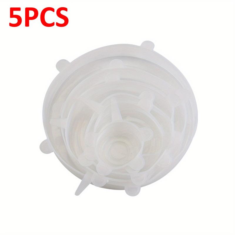 Silicone Stretch Lids Reusable Food Bowl Covers Multifunctional Fresh Keeping