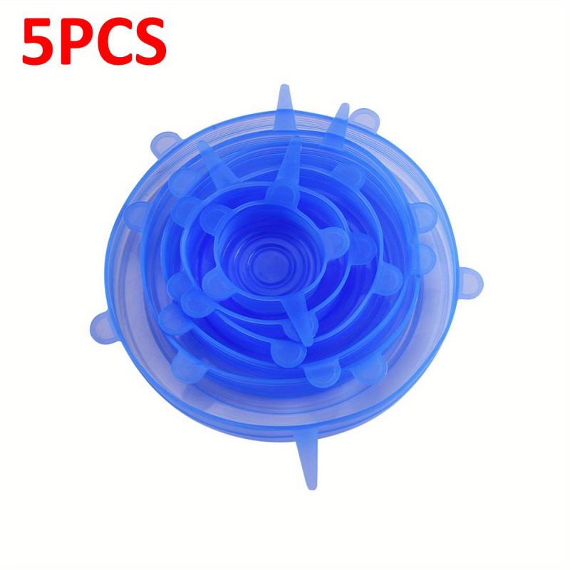 Silicone Stretch Lids Reusable Food Bowl Covers Multifunctional Fresh Keeping