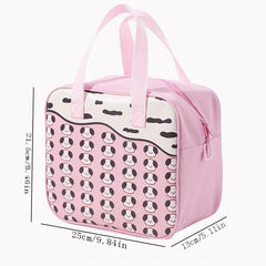 Cartoon Animals Lunch Box Bag Waterproof Thermal Bento Box