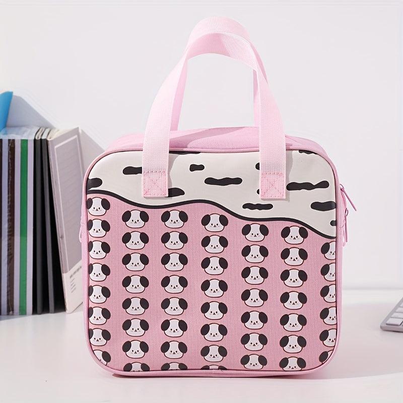 Cartoon Animals Lunch Box Bag Waterproof Thermal Bento Box