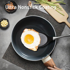 Non Stick 7in Sauce Pan With Lid - Small Pot With Ceramic Coating