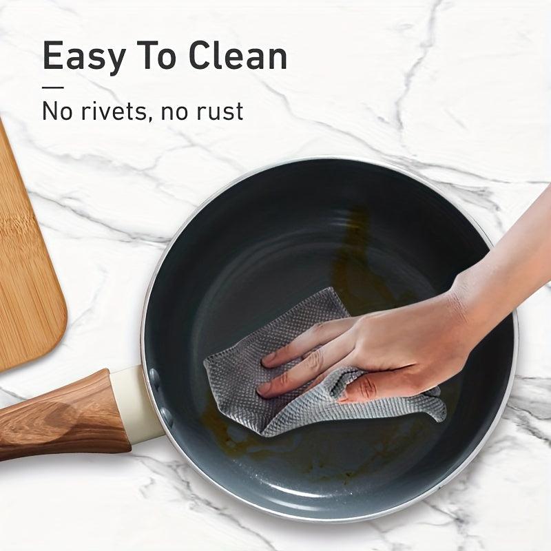 Non Stick 7in Sauce Pan With Lid - Small Pot With Ceramic Coating