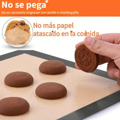 Breathable Silicone Baking Mat Non Stick Heat Resistant Perforated Mesh Pad